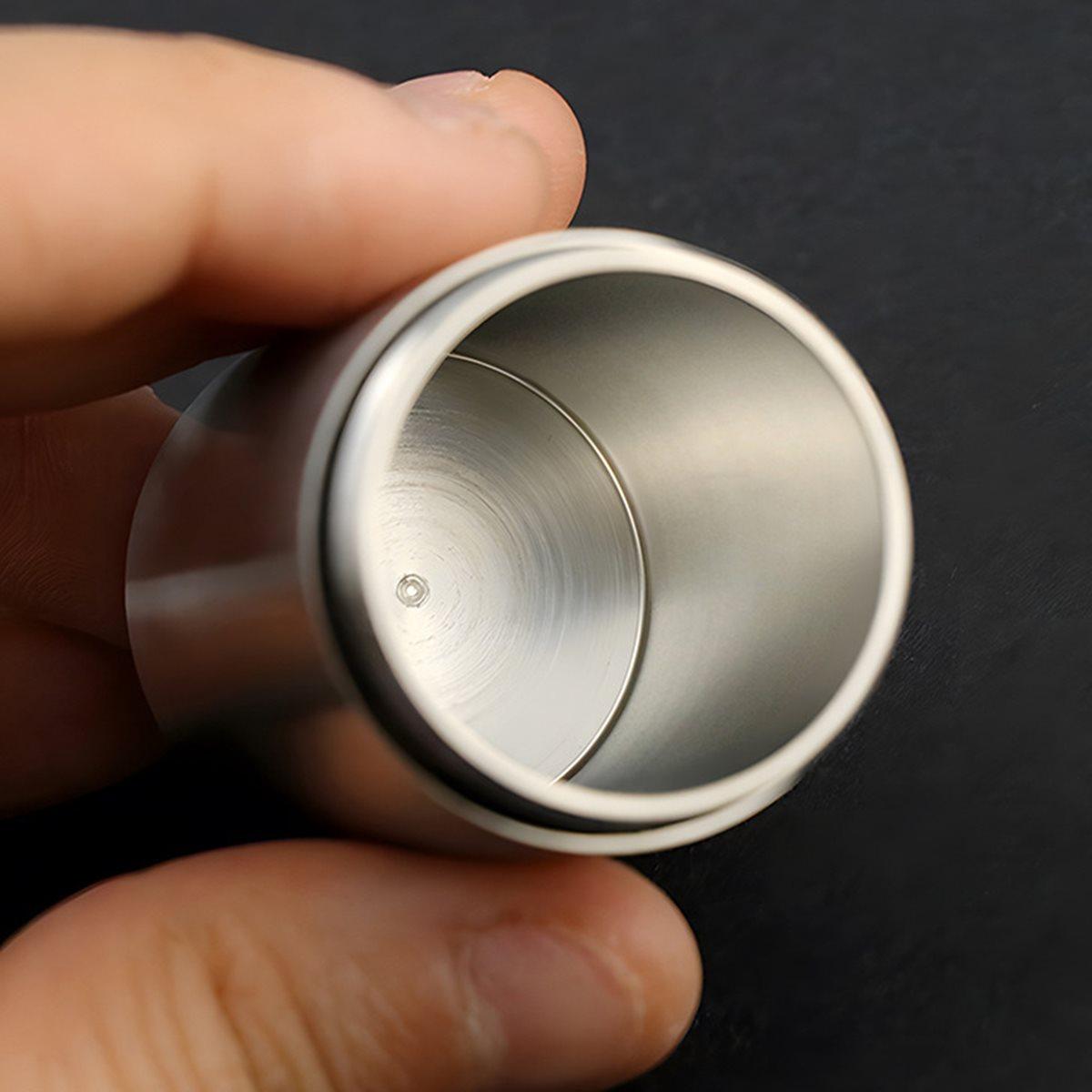Sealed Waterproof Container is Suitable for Travel of Pills, and Spices. It Features A Small, Portable Brushed Finish. China Mainland
Sealed Waterproof Container is Suitable for Travel of Pills, and Spices. It Features A Small, Portable Brushed Finish. China Mainland