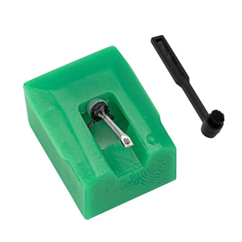 Record Player Needle Styluses Needle with Brush Record Player Supplies Record Player Needle Replacement for Players 1
Record Player Needle Styluses Needle with Brush Record Player Supplies Record Player Needle Replacement for Players 1