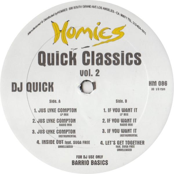 12inch Record DJ QUIK & 2ND II NONE - Quick Classics Vol. 2 HM086 Homies 2004 US Rap & Hip-Hop/R&B Used
12inch Record DJ QUIK & 2ND II NONE - Quick Classics Vol. 2 HM086 Homies 2004 US Rap & Hip-Hop/R&B Used