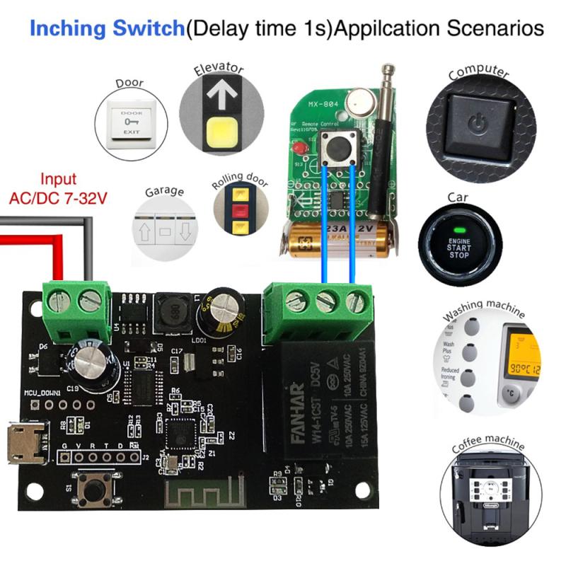Tuya Wi-Fi переключатель 4CH беспроводной DIY модуль умного переключателя Smart life приложение дистанционное управление умный дом 1/2/4 банда с Alexa Google
Tuya Wi-Fi переключатель 4CH беспроводной DIY модуль умного переключателя Smart life приложение дистанционное управление умный дом 1/2/4 банда с Alexa Google