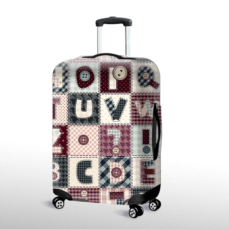 Друкований еластичний чохол для валізи: Потовщений захисний пилозахисний чохол для валізи та візка для подорожей 18-21 inch(S)
Друкований еластичний чохол для валізи: Потовщений захисний пилозахисний чохол для валізи та візка для подорожей 18-21 inch(S)