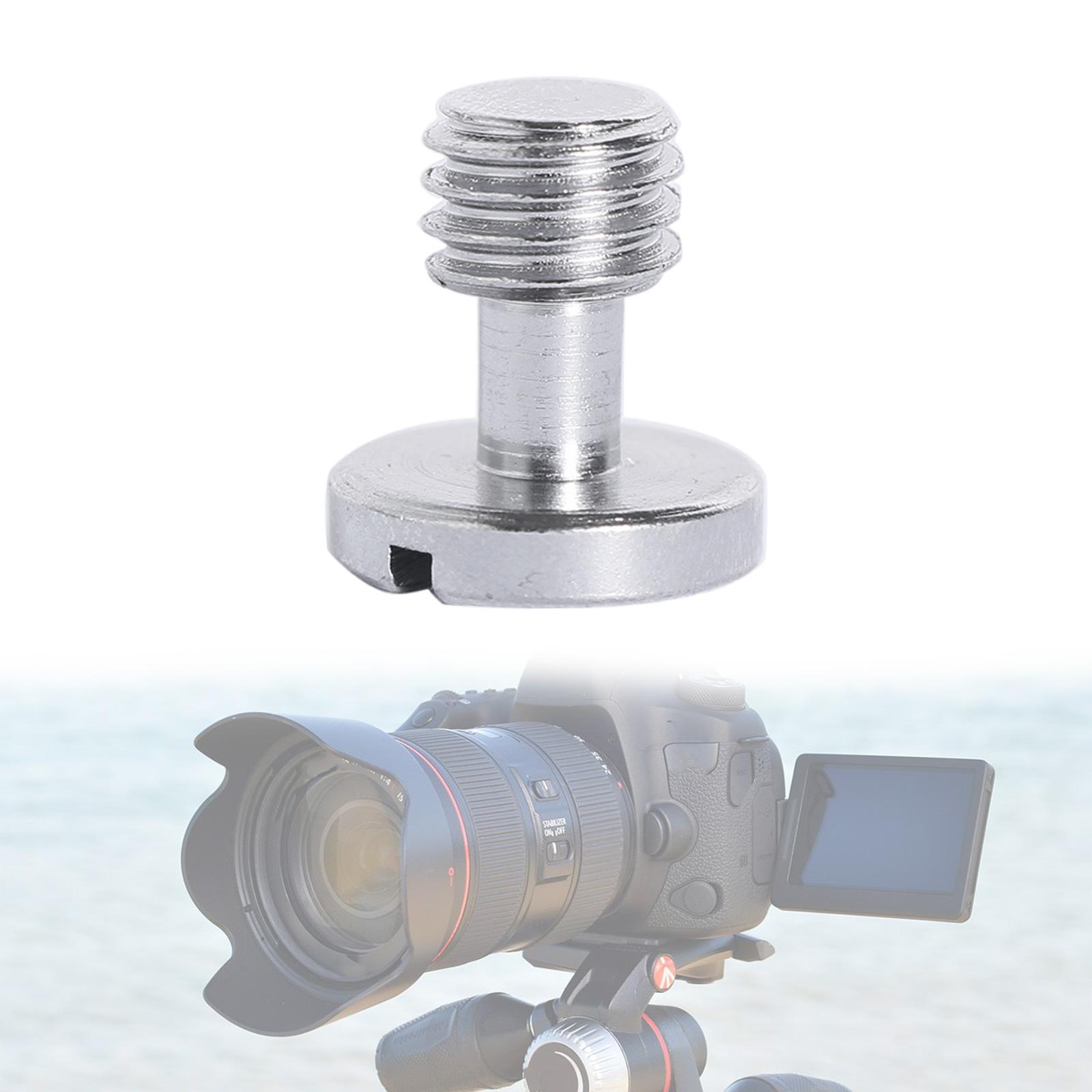 Camera Quick Release Screws 3/8 Inch Stainless Steel Tripod Adapter for DSLR and Rig Accessories
Camera Quick Release Screws 3/8 Inch Stainless Steel Tripod Adapter for DSLR and Rig Accessories