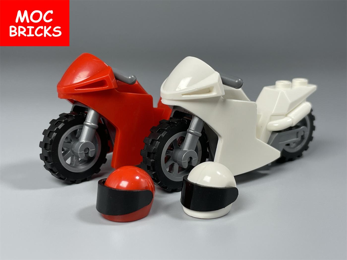 MOC Кубики Мотоцикл Мотоцикл Кросовий Мотоцикл Для Фігурки 4 см 50860 DIY Навчальні Будівельні Блоки Іграшки Подарунки для Дітей
MOC Кубики Мотоцикл Мотоцикл Кросовий Мотоцикл Для Фігурки 4 см 50860 DIY Навчальні Будівельні Блоки Іграшки Подарунки для Дітей