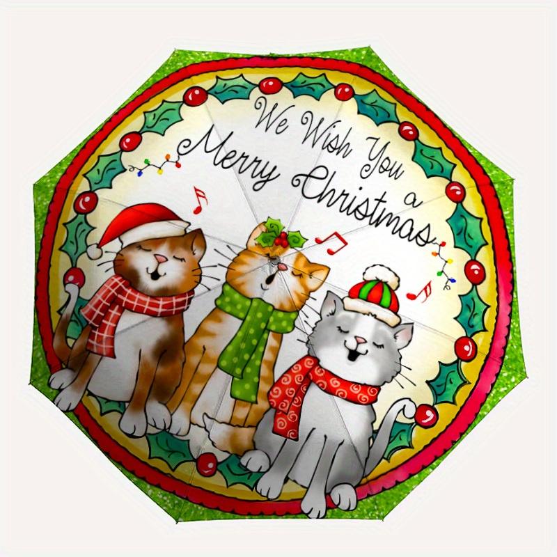 1pc Christmas Cats Automatic Open/close Folding Umbrella, Compact Portable Travel Umbrella,Durable Construction yy250814178
1pc Christmas Cats Automatic Open/close Folding Umbrella, Compact Portable Travel Umbrella,Durable Construction yy250814178