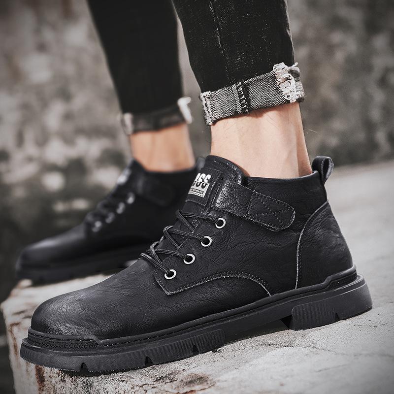 Live broadcast hot autumn and winter help Martin boots microfiber high version outdoor tooling shoes leather shoes men s velvet casual trendy 39 чорний
Live broadcast hot autumn and winter help Martin boots microfiber high version outdoor tooling shoes leather shoes men s velvet casual trendy 39 чорний