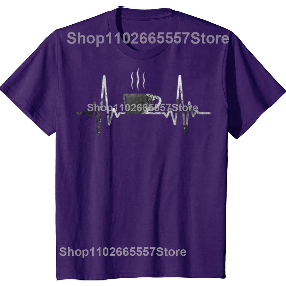Funny Heartbeat Coffee Graphic Tshirts Men Womens Fashion Casual Tshirt 100 Cotton Loose Oversized Coffee Cup T Shirt 4XL
Funny Heartbeat Coffee Graphic Tshirts Men Womens Fashion Casual Tshirt 100 Cotton Loose Oversized Coffee Cup T Shirt 4XL