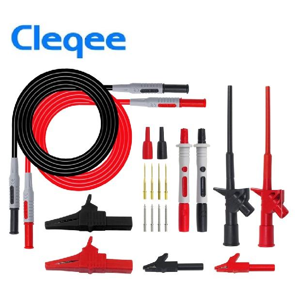 Cleqee P1600B 10-в-1 Комплект тестовых проводов для электронных приборов Автомобильный комплект тестовых пробников Комплект проводов для мультиметра «банан»
Cleqee P1600B 10-в-1 Комплект тестовых проводов для электронных приборов Автомобильный комплект тестовых пробников Комплект проводов для мультиметра «банан»