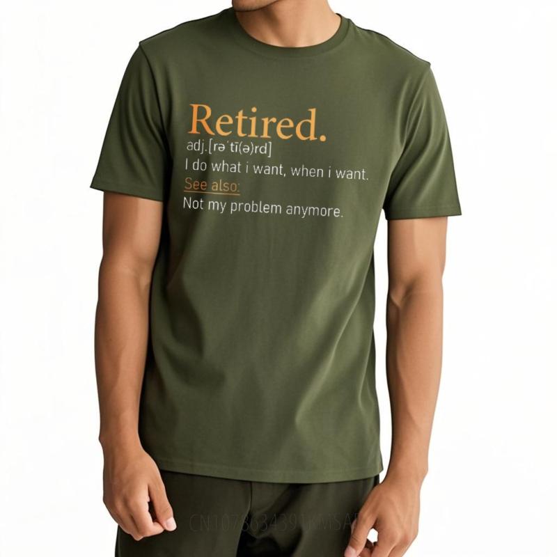 New Arrived For him summer tshirt Plus Size Retired Adjective I Do What I Want When I Want See Also Not My Problem Anymore 4XL
New Arrived For him summer tshirt Plus Size Retired Adjective I Do What I Want When I Want See Also Not My Problem Anymore 4XL