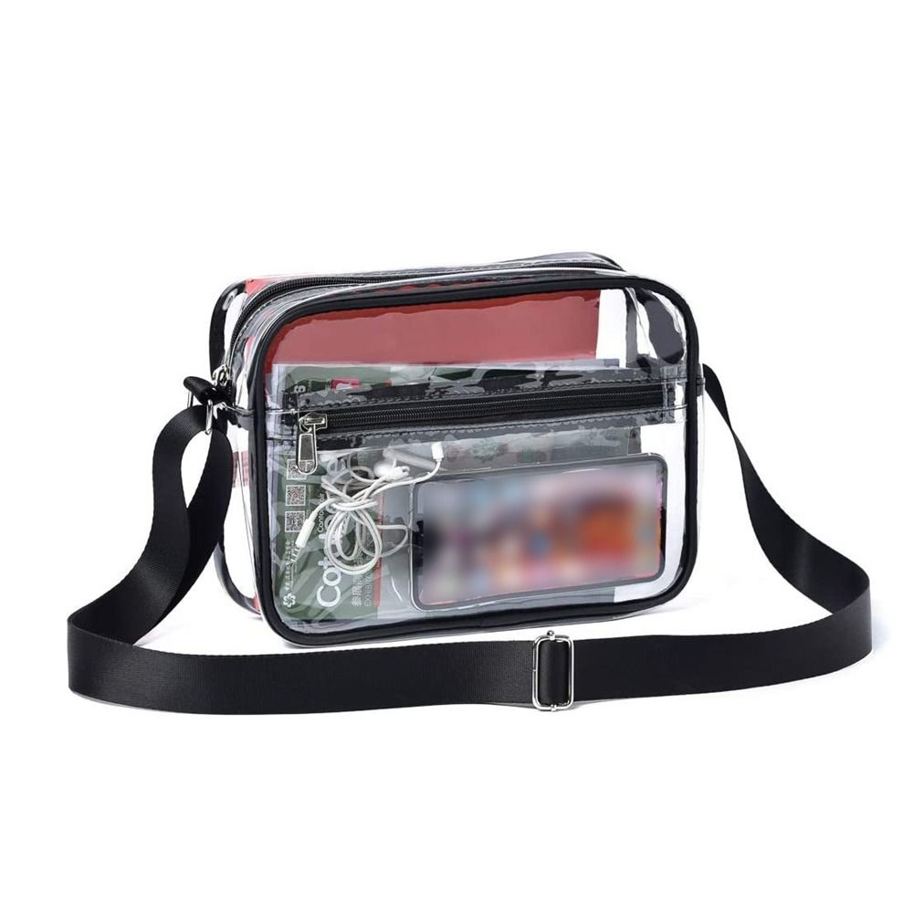 Storage Bag Women Handbags Jelly Bag Crossbody Bag Portable PVC Transparent Bag Girls S
Storage Bag Women Handbags Jelly Bag Crossbody Bag Portable PVC Transparent Bag Girls S