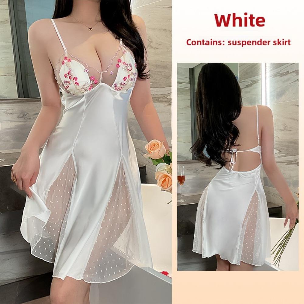 Піжама з крижаного шовку, атласна, сексуальна, на бретелях-холтер, піжама з мереживною вставкою, жіночий домашній одяг L
Піжама з крижаного шовку, атласна, сексуальна, на бретелях-холтер, піжама з мереживною вставкою, жіночий домашній одяг L