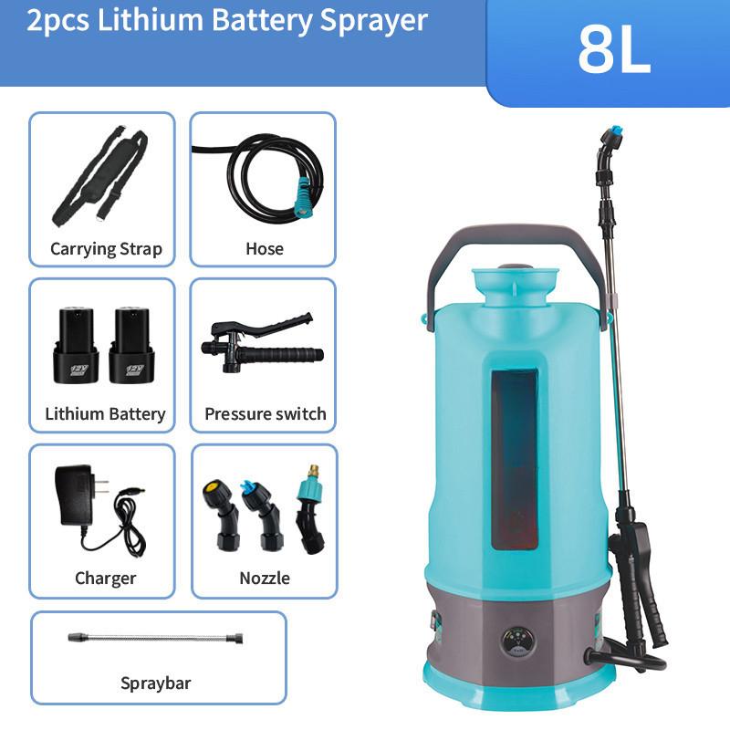 5 л/8 л/10 л/16 л/20 л Аккумуляторный дезинфекционный распылитель для пестицидов Садовый сельскохозяйственный ирригационный распылитель Широкий диапазон и длительное время работы
5 л/8 л/10 л/16 л/20 л Аккумуляторный дезинфекционный распылитель для пестицидов Садовый сельскохозяйственный ирригационный распылитель Широкий диапазон и длительное время работы