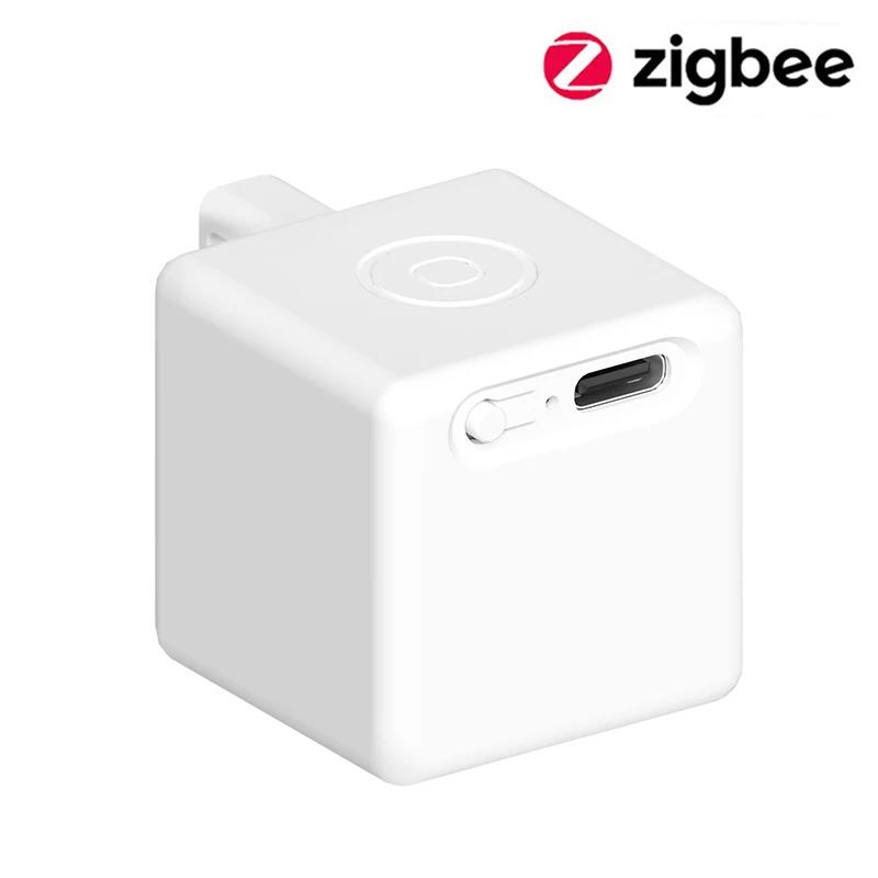 Tuya Zigbee Розумний Сенсорний Fingerbot Plus Type-C Перезаряджуваний Робот-Натискач Кнопок Перемикач-Маніпулятор Працює З Alexa Google Home Alice
Tuya Zigbee Розумний Сенсорний Fingerbot Plus Type-C Перезаряджуваний Робот-Натискач Кнопок Перемикач-Маніпулятор Працює З Alexa Google Home Alice