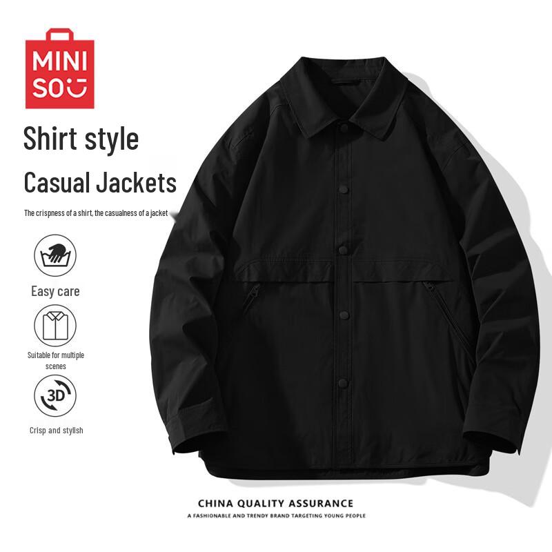 MINISO Men s Casual Barnes Style Lapel Jacket 3XL
MINISO Men s Casual Barnes Style Lapel Jacket 3XL