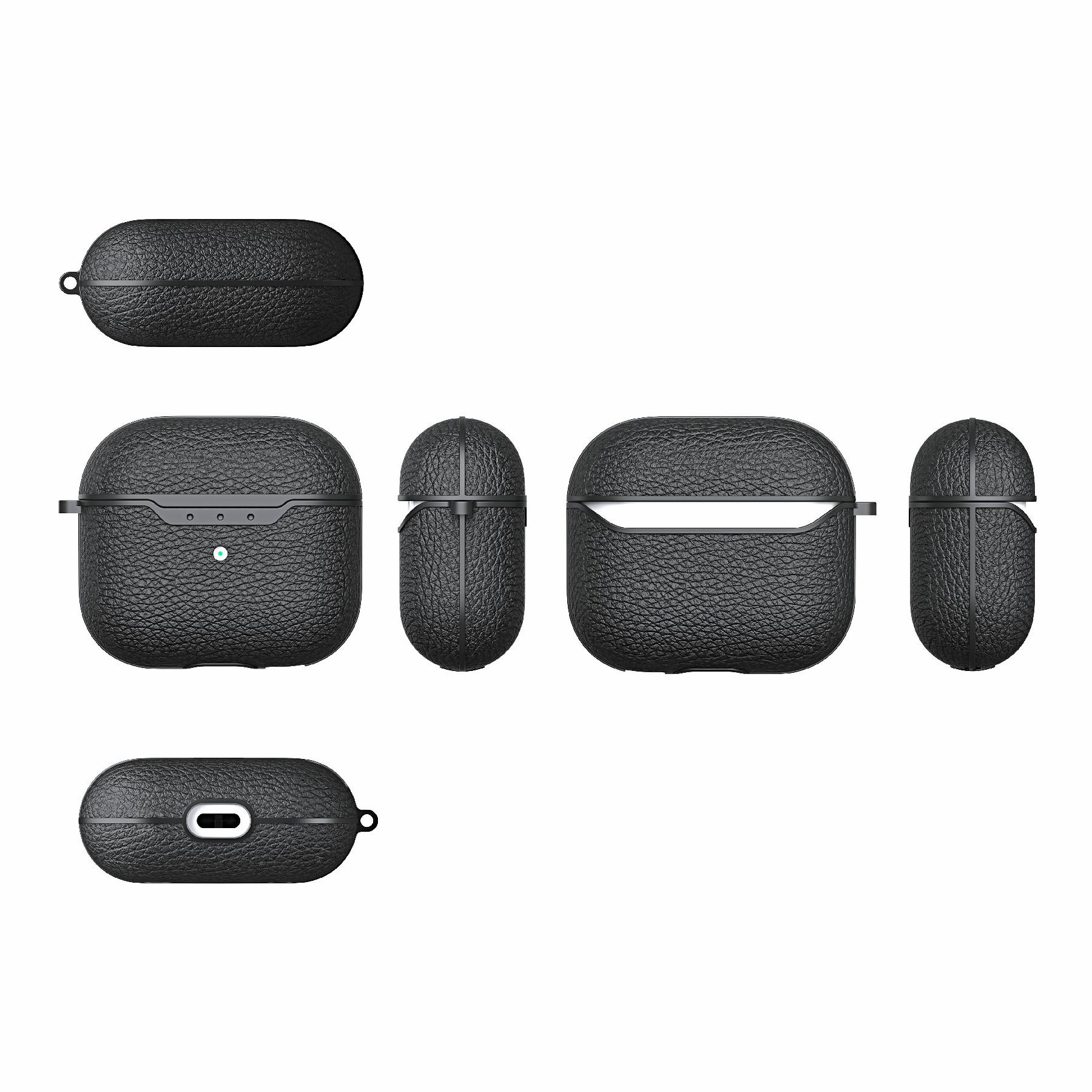 For AirPods 4 Charging Case Cover Litchi Texture Bluetooth-compatible Earbuds Shockproof TPU Case with Buckle Red
For AirPods 4 Charging Case Cover Litchi Texture Bluetooth-compatible Earbuds Shockproof TPU Case with Buckle Red