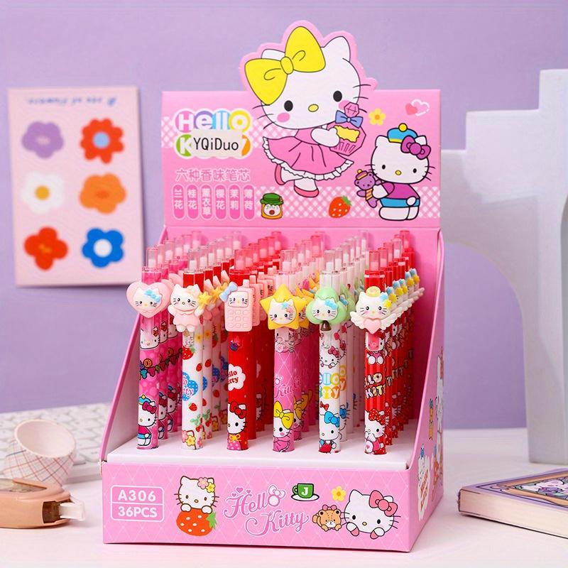 Sanrio 36Pcs HelloKitty Cute Cat Resin Patch Press Pen High-looking Girl Heart Neutral Pen Cute Gift Pen Black ST Random style 36pcs
Sanrio 36Pcs HelloKitty Cute Cat Resin Patch Press Pen High-looking Girl Heart Neutral Pen Cute Gift Pen Black ST Random style 36pcs