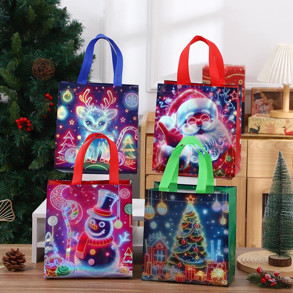 StoBag Christmas non woven gift bags reusable tote bags with handles festive holiday party favor bags assorted designs for sweet 30pcs&22x11x23cm
StoBag Christmas non woven gift bags reusable tote bags with handles festive holiday party favor bags assorted designs for sweet 30pcs&22x11x23cm
