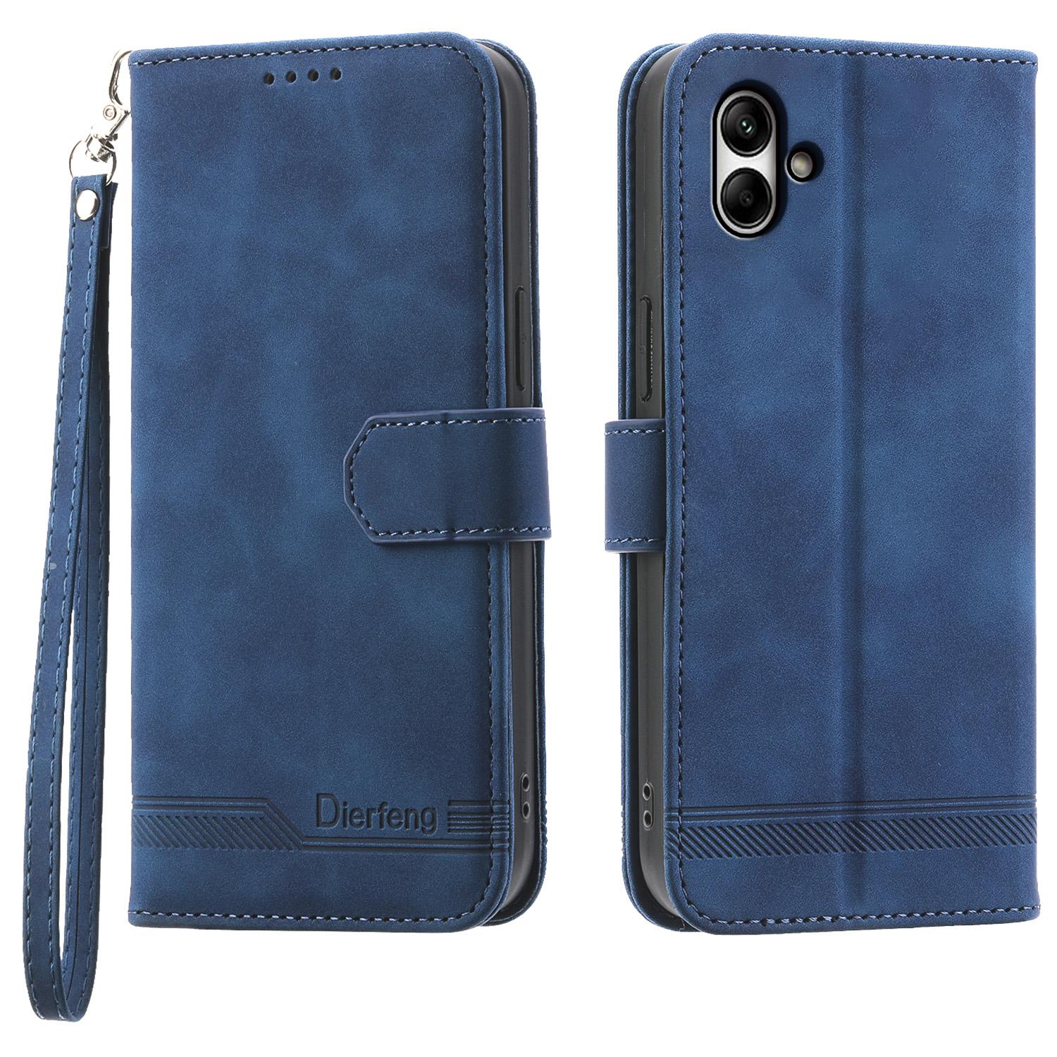 DIERFENG DF-03 For Samsung Galaxy A05 4G Case PU Leather Stand Phone Wallet Shell Blue
DIERFENG DF-03 For Samsung Galaxy A05 4G Case PU Leather Stand Phone Wallet Shell Blue