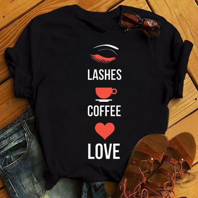 Белая женская футболка с принтом ресниц и коротким рукавом, свободная женская футболка с круглым вырезом, женские футболки, топы, Camisetas Mujer XXXL
Белая женская футболка с принтом ресниц и коротким рукавом, свободная женская футболка с круглым вырезом, женские футболки, топы, Camisetas Mujer XXXL