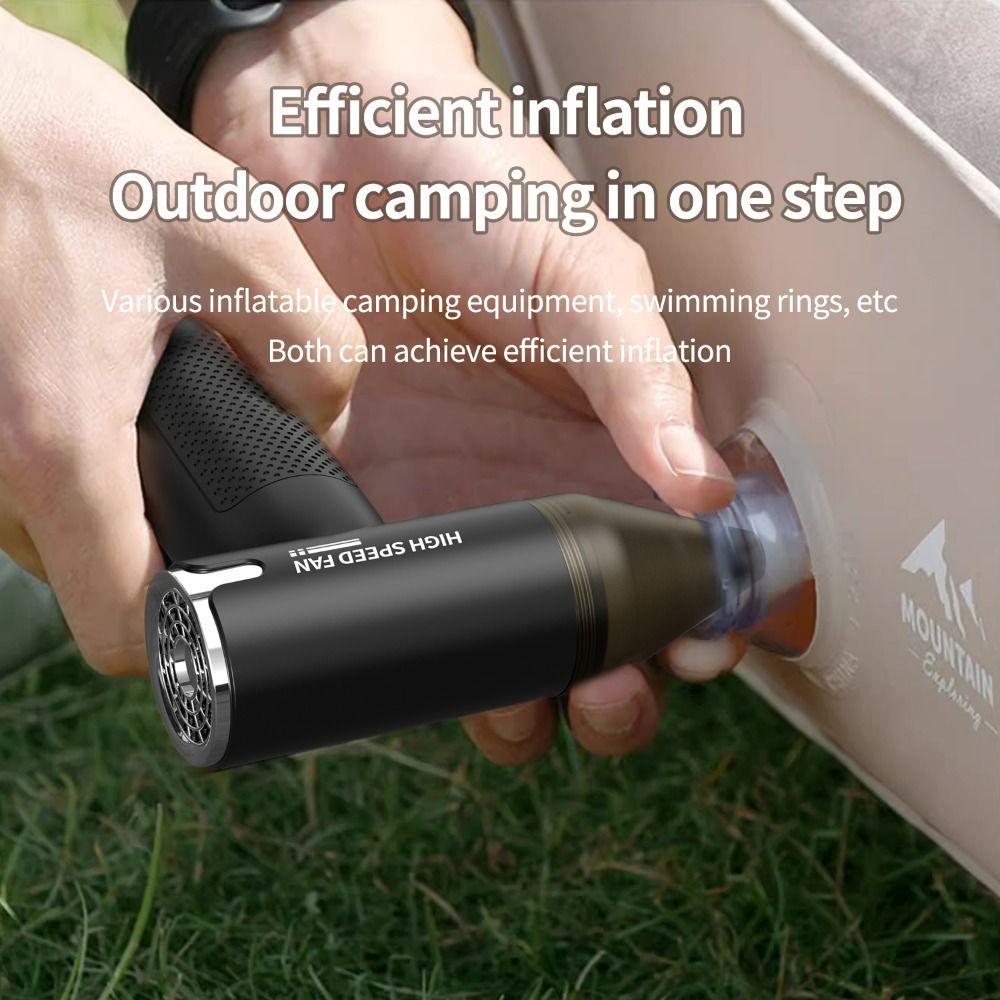 Variable Speed Turbo Air Blower Brushless Motor Portable Air Duster Pet Blowing Hair чорний
Variable Speed Turbo Air Blower Brushless Motor Portable Air Duster Pet Blowing Hair чорний
