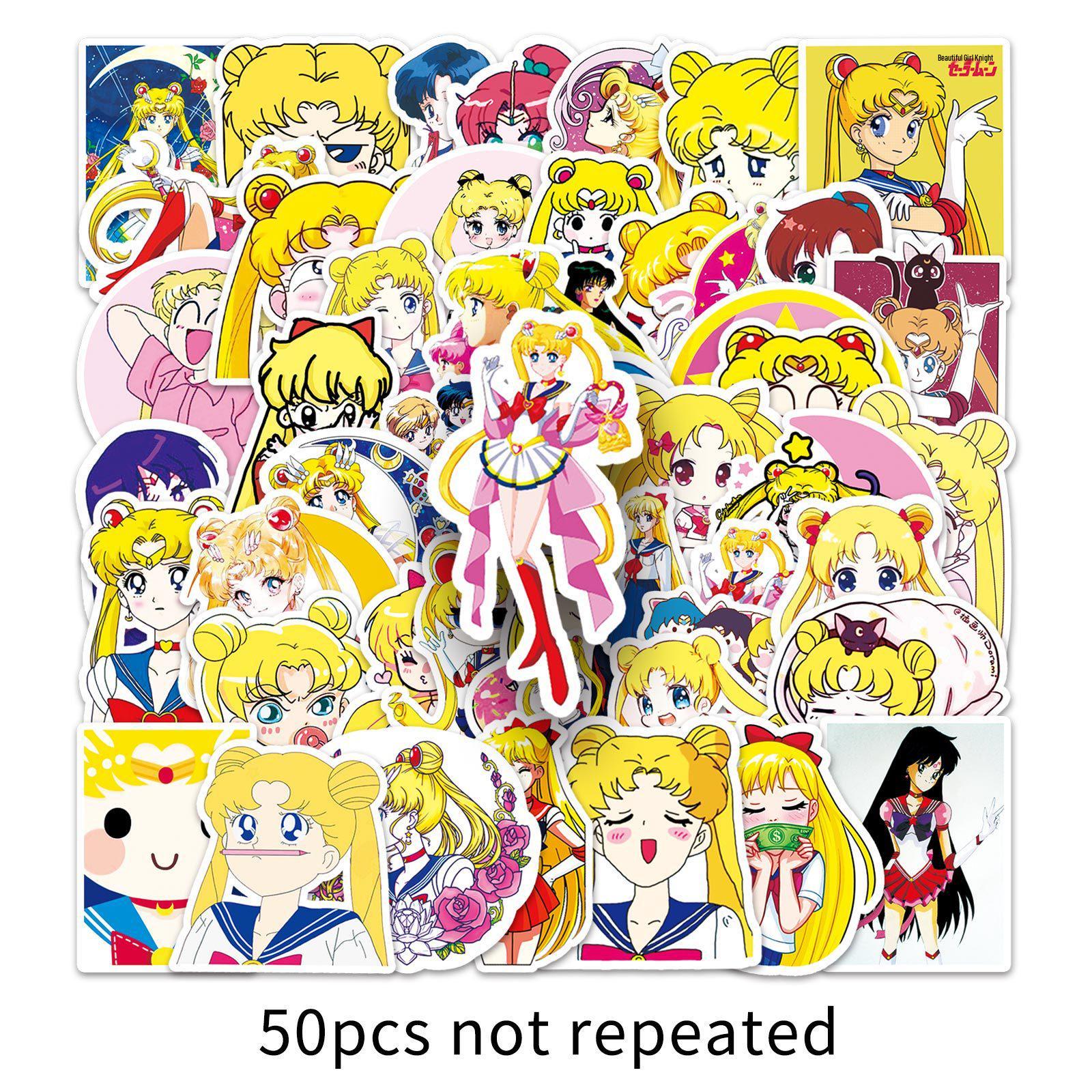 51 Cute Sailor Moon Stickers: Japanese Anime Decor for Water Bottles, Journals, and Resin Crafts
51 Cute Sailor Moon Stickers: Japanese Anime Decor for Water Bottles, Journals, and Resin Crafts