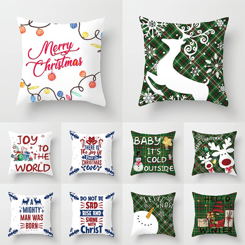 Christmas pillow cover sofa car ornaments office seat cushion cover bedroom room home decoration Christmas decoration 45x45cm
Christmas pillow cover sofa car ornaments office seat cushion cover bedroom room home decoration Christmas decoration 45x45cm