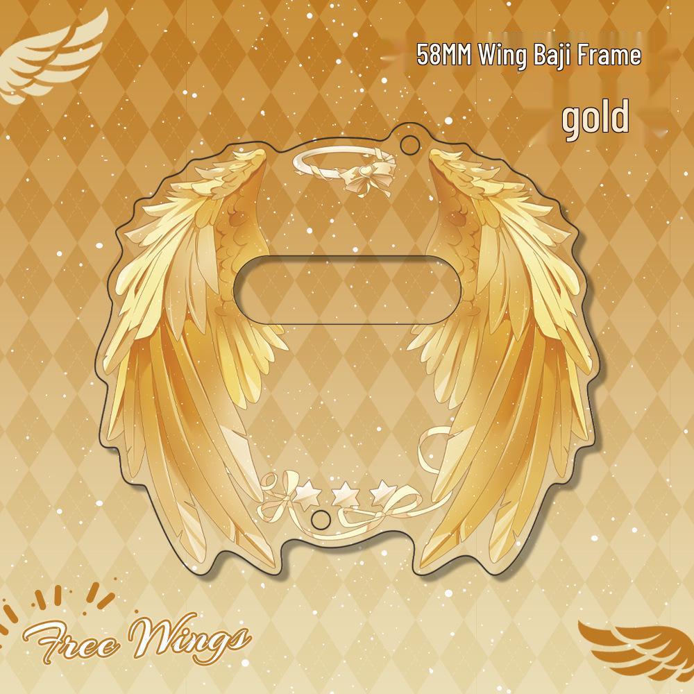 Womiao 58mm Wing-Style Badge Frame & Acrylic Display Stand 58mm Wing Style Frame
Womiao 58mm Wing-Style Badge Frame & Acrylic Display Stand 58mm Wing Style Frame