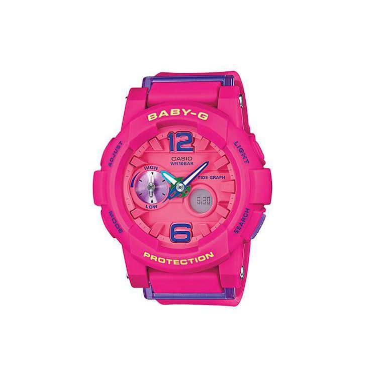 Casio Baby-G Series Themed Classic Personality Vibrant Ocean Style Quartz Movement Resin Strap Watch Women watches Red BGA-180-4B3 Pink Dial
Casio Baby-G Series Themed Classic Personality Vibrant Ocean Style Quartz Movement Resin Strap Watch Women watches Red BGA-180-4B3 Pink Dial