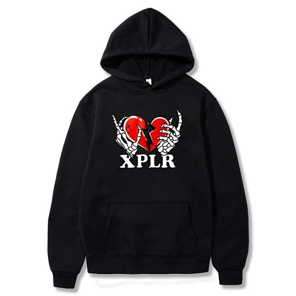 XPLR Heartbreak Hoodie Sam and Colby Merch Long Sleeve Streetwear Unisex WoUnisex Hooded Sweatshirt 2023 New Logo Fashion Clothes
XPLR Heartbreak Hoodie Sam and Colby Merch Long Sleeve Streetwear Unisex WoUnisex Hooded Sweatshirt 2023 New Logo Fashion Clothes