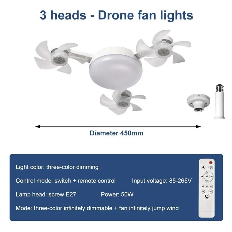 Ceiling Fan 2in 1 Modern LED Smart Hanging Fan Remote Control 3 Speeds E27 Base Foldable Design Bedroom Living Room Decor
Ceiling Fan 2in 1 Modern LED Smart Hanging Fan Remote Control 3 Speeds E27 Base Foldable Design Bedroom Living Room Decor