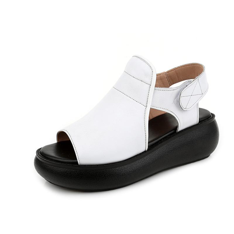 Модные летние туфли GKTINOO 2025 Сандалии на толстой плоской платформе для женщин из натуральной коровьей кожи, модные сандалии-клинья с открытым носком для женщин 12
Модные летние туфли GKTINOO 2025 Сандалии на толстой плоской платформе для женщин из натуральной коровьей кожи, модные сандалии-клинья с открытым носком для женщин 12