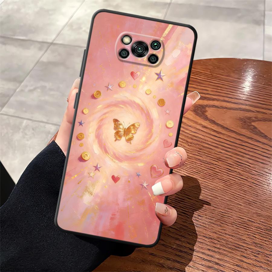 Simple Butterfly Pattern Funda Phone Cover Case for Xiaomi Poco F8 C75 X3 X4 X5 X7 Pro M3 M4 M7 C50 C71 M5 C61 F3 F1 Poco X5 Pro
Simple Butterfly Pattern Funda Phone Cover Case for Xiaomi Poco F8 C75 X3 X4 X5 X7 Pro M3 M4 M7 C50 C71 M5 C61 F3 F1 Poco X5 Pro