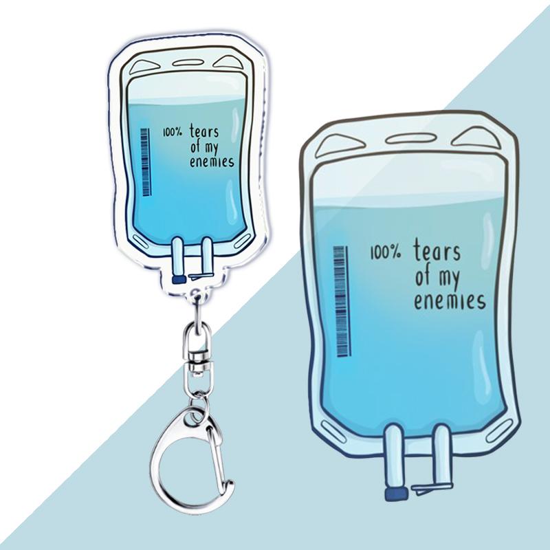 Funny Drinks Tears of My Enemies Keychains Keyring for Accessories Woman Bag Quote Milk Juice Pendant Keyring Jewelry Fans
Funny Drinks Tears of My Enemies Keychains Keyring for Accessories Woman Bag Quote Milk Juice Pendant Keyring Jewelry Fans