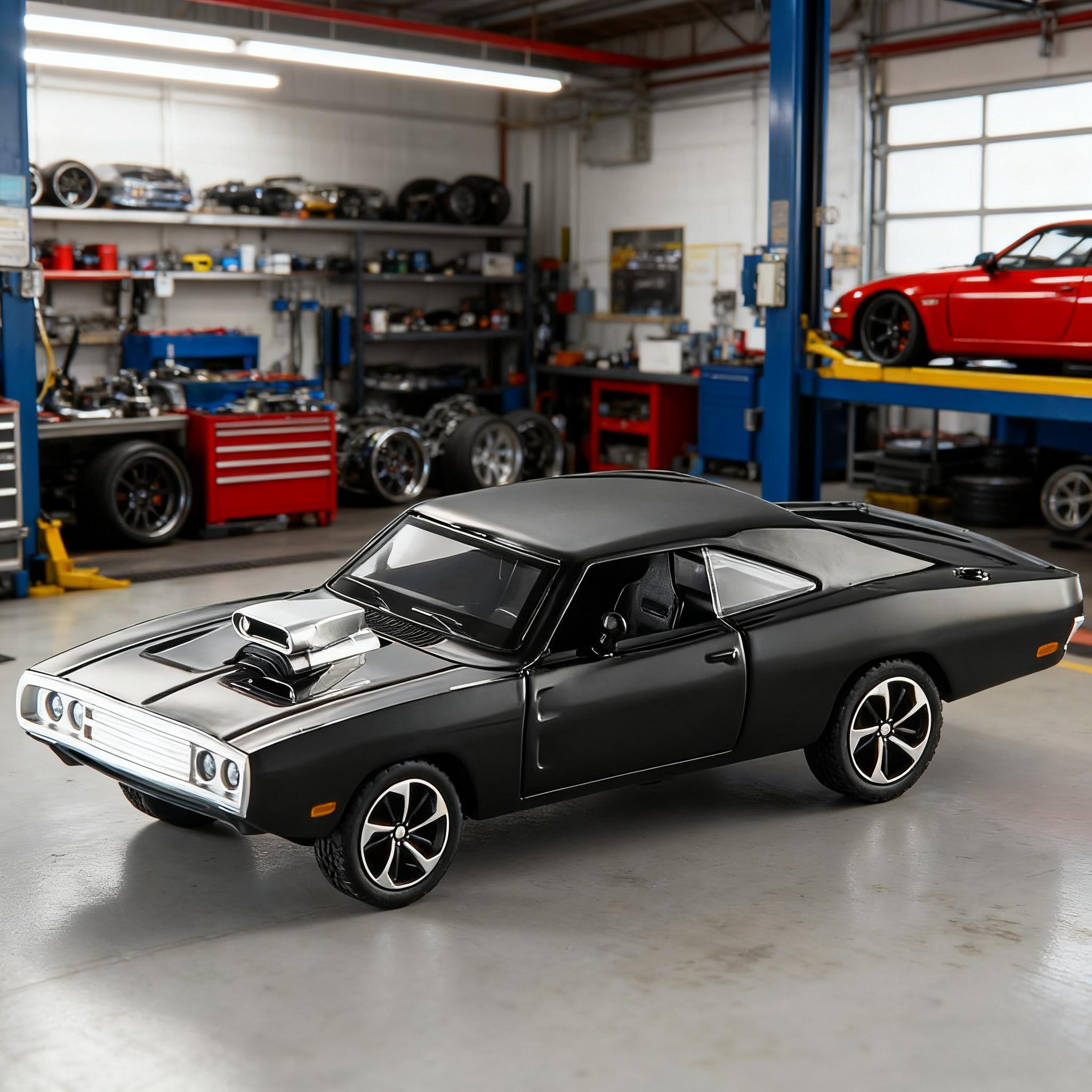 1:32 Charger 1970 Alloy Model Car Toy Diecasts Casting Sound and Light Car Toys For Children Vehicle чорний
1:32 Charger 1970 Alloy Model Car Toy Diecasts Casting Sound and Light Car Toys For Children Vehicle чорний
