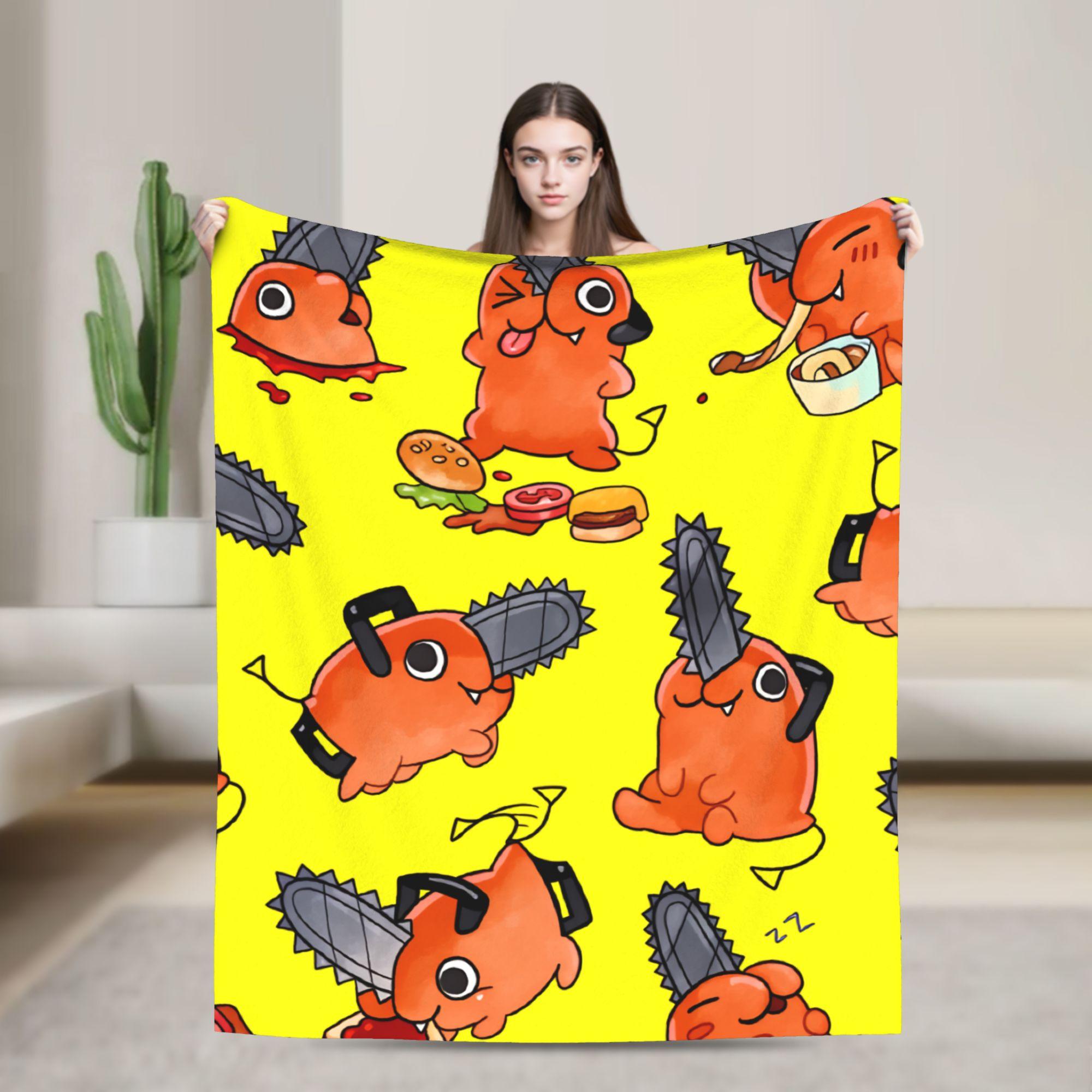Anime C-Chainsaw Man Pochita Super Warm Blanket Camping Plush Bedding Throws Funny Home Decor Flannel Bedspread Sofa Bed Cover 30x40in
Anime C-Chainsaw Man Pochita Super Warm Blanket Camping Plush Bedding Throws Funny Home Decor Flannel Bedspread Sofa Bed Cover 30x40in