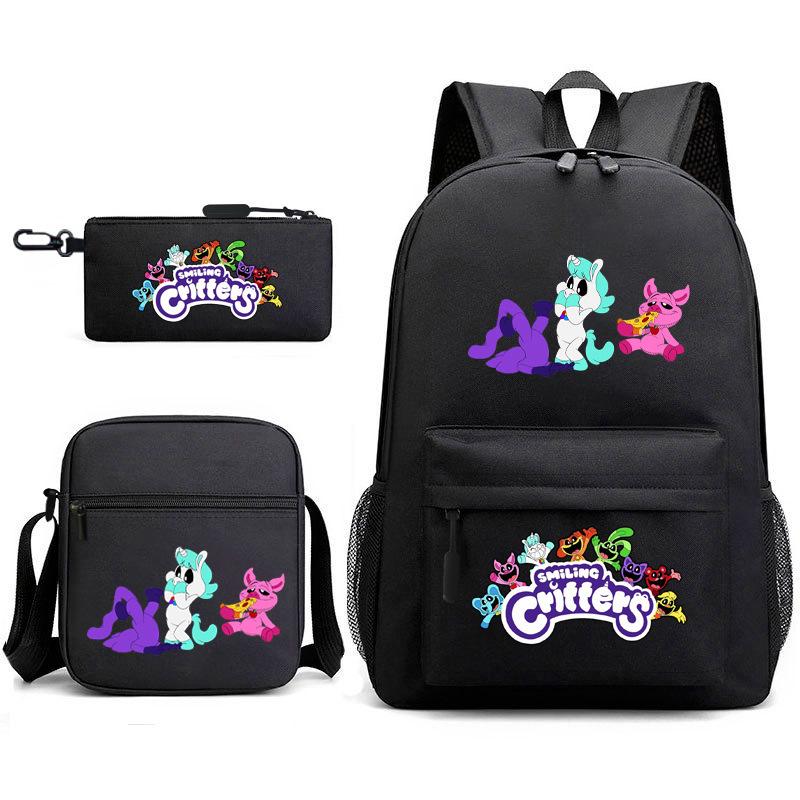 School Season Smiling Critters Elementary School Bag Smiling Animal Cartoon Casual Backpack Backpack
School Season Smiling Critters Elementary School Bag Smiling Animal Cartoon Casual Backpack Backpack
