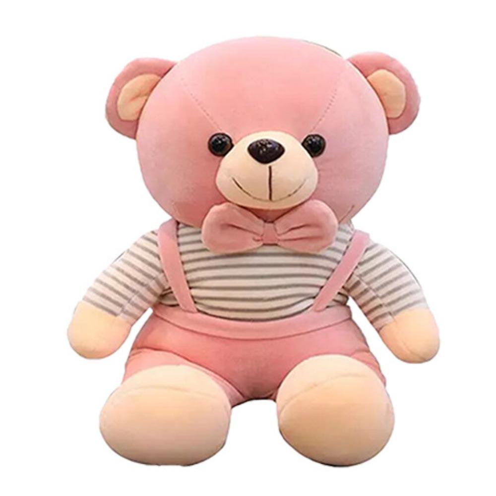 Cute bear doll strap bear bed to sleep with throw pillow rag doll pink hug bear plush toy 30cm
Cute bear doll strap bear bed to sleep with throw pillow rag doll pink hug bear plush toy 30cm