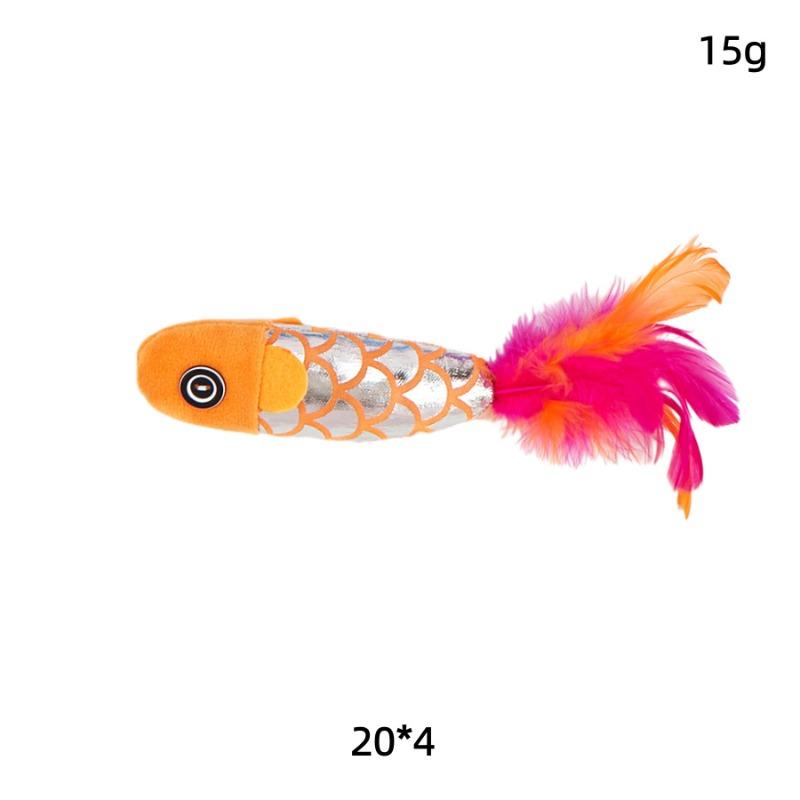 Новые игрушки для кошек: Океаническая рыба, плюшевые игрушки в форме осьминога с кошачьей мятой, перьевая рыба, саморазвлекающие и скучные кошачьи игрушки Button fish оранжевый
Новые игрушки для кошек: Океаническая рыба, плюшевые игрушки в форме осьминога с кошачьей мятой, перьевая рыба, саморазвлекающие и скучные кошачьи игрушки Button fish оранжевый