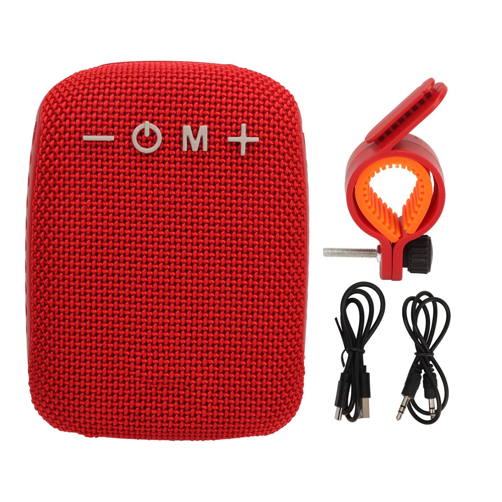 Cycling Bluetooth Speaker Waterproof Support Memory Card Radio Portable Wireless Speaker with Bike Bracket Portable Speaker вина червоного кольору
Cycling Bluetooth Speaker Waterproof Support Memory Card Radio Portable Wireless Speaker with Bike Bracket Portable Speaker вина червоного кольору