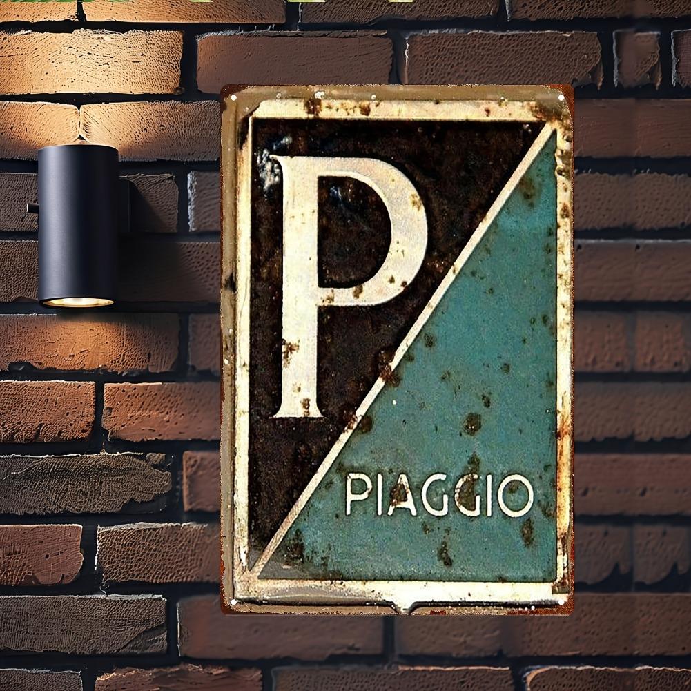 2D Flat - Vintage Piaconcino Metal Sign Plaque 8x12 Inch | Rustic Iron Wall Decor with P and Letter P Design | Ideal for Bedroom 20x30cm(7.8x11.8inch)
2D Flat - Vintage Piaconcino Metal Sign Plaque 8x12 Inch | Rustic Iron Wall Decor with P and Letter P Design | Ideal for Bedroom 20x30cm(7.8x11.8inch)