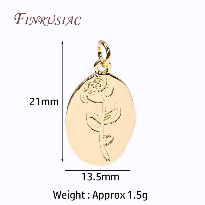 18K Gold Plated Rose Pattern Pendants For Making Necklace,Fashion Oval Metal Charms DIY Jewelry Making Findings Accessories 1 Piece
18K Gold Plated Rose Pattern Pendants For Making Necklace,Fashion Oval Metal Charms DIY Jewelry Making Findings Accessories 1 Piece