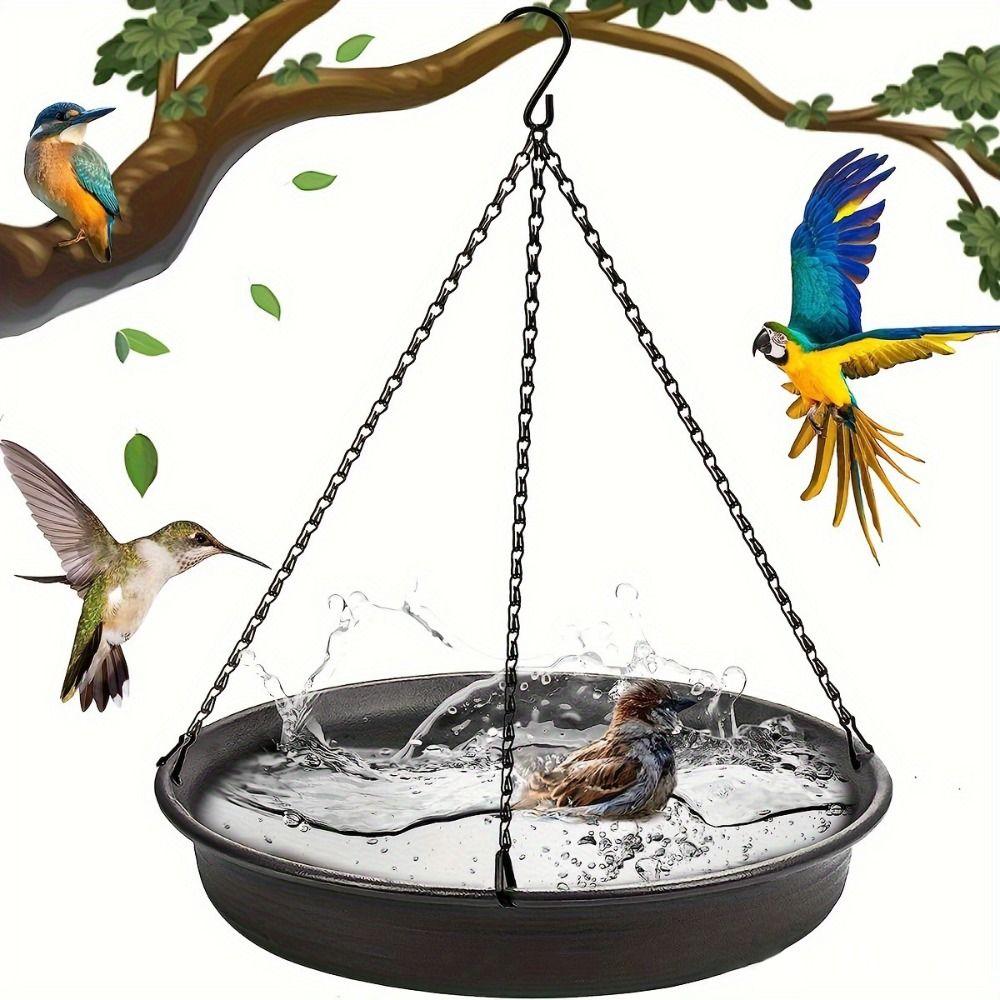 Large Capacity Bird Bath Tub Adequate Space Bird Shower Tray Sturdy Hanging Bird Feeder Yard S-Red
Large Capacity Bird Bath Tub Adequate Space Bird Shower Tray Sturdy Hanging Bird Feeder Yard S-Red