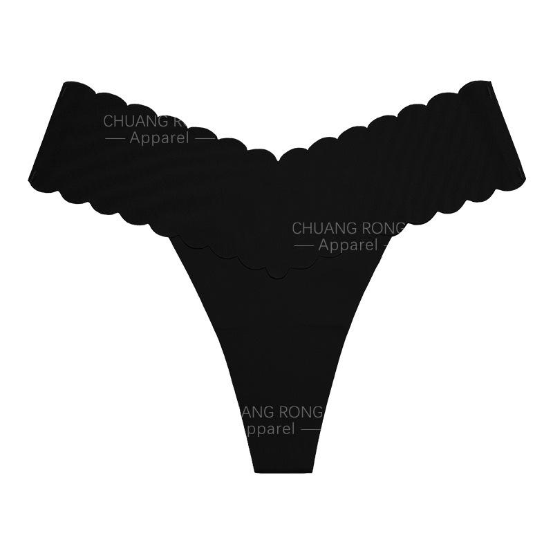 Large size wavy edge women s underwear V-shaped low waist one-piece seamless sexy pure cotton crotch breathable fitness thong women XL чорний
Large size wavy edge women s underwear V-shaped low waist one-piece seamless sexy pure cotton crotch breathable fitness thong women XL чорний