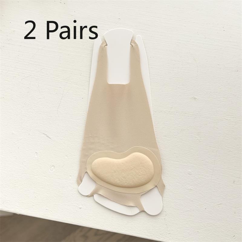 2 Pairs of Sling-type Invisible Socks with Ice-silk Sponge Pads for Pressure Reduction and Anti-slip, Half-foot Socks for The Sole of The Foot 2 pairs тілесний
2 Pairs of Sling-type Invisible Socks with Ice-silk Sponge Pads for Pressure Reduction and Anti-slip, Half-foot Socks for The Sole of The Foot 2 pairs тілесний