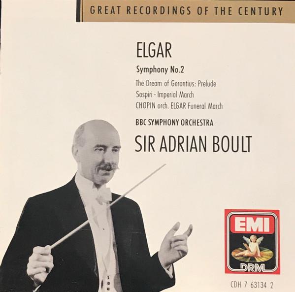 CD SIR EDWARD ELGAR - SIR ADRIAN BOULT - Symphony No. 2 CDH7631342 EMI 1990 Japan Classical Used
CD SIR EDWARD ELGAR - SIR ADRIAN BOULT - Symphony No. 2 CDH7631342 EMI 1990 Japan Classical Used