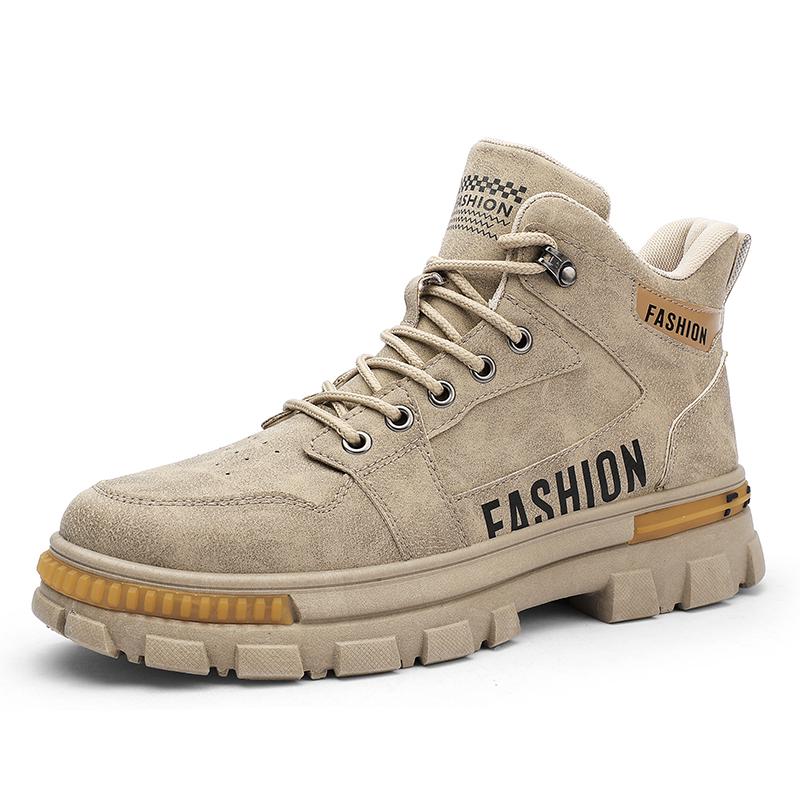 Men s boots four seasons New soft-sole anti-slip comfort casual boots fashion youth Joker sports work boots high-top safety shoe 40
Men s boots four seasons New soft-sole anti-slip comfort casual boots fashion youth Joker sports work boots high-top safety shoe 40