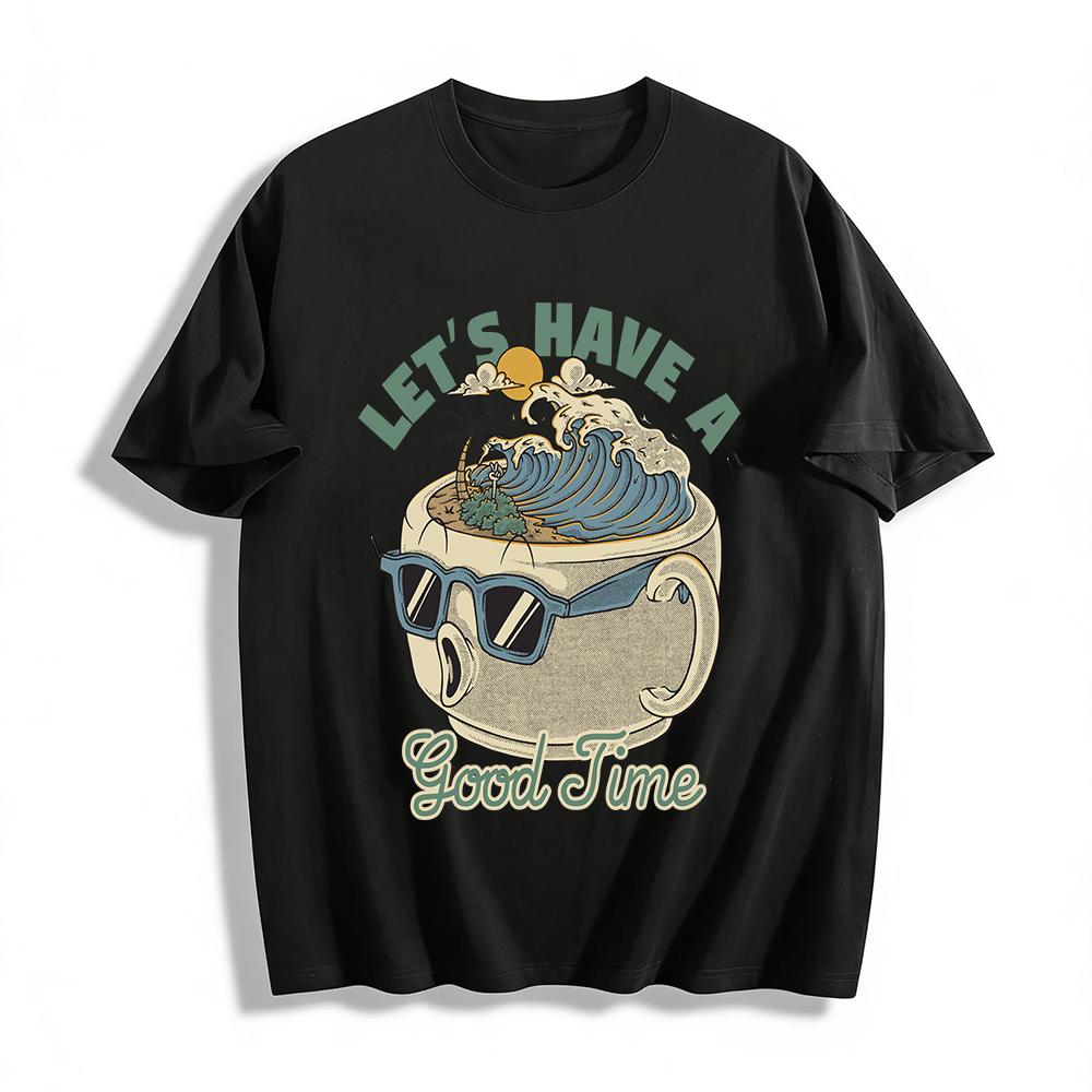 Funny Surfing Cup Print Summer T-Shirt Unisex Casual Vacation Style Loose Crew Neck Tee Pure cotton T-shirt 6XL
Funny Surfing Cup Print Summer T-Shirt Unisex Casual Vacation Style Loose Crew Neck Tee Pure cotton T-shirt 6XL