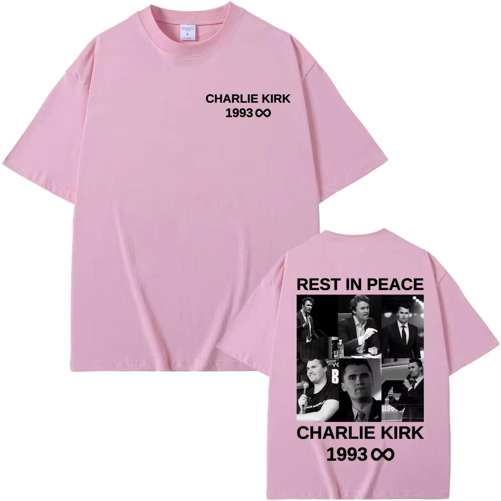 Rest in Peace Charlie Kirk Graphic Tshirts Men Women Retro Fashion Casual ONeck Tshirt Comfort Classic Hip Hop Street T Shirt 4XL
Rest in Peace Charlie Kirk Graphic Tshirts Men Women Retro Fashion Casual ONeck Tshirt Comfort Classic Hip Hop Street T Shirt 4XL