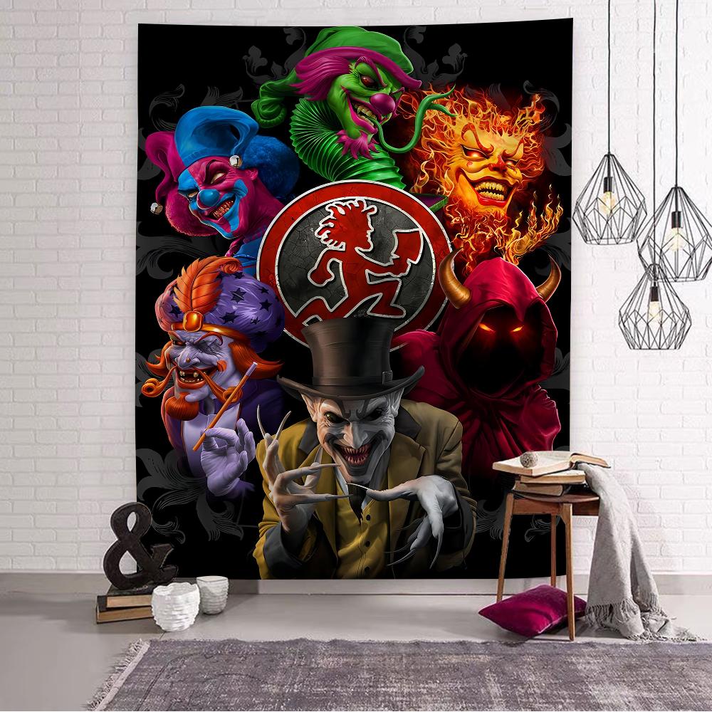 Insane Clown Colorful Tapestry Wall Hanging Cheap Hippie Wall Hanging Bohemian Wall Tapestries Mandala Wall Hanging Sheets 74x94cm(29x37in)
Insane Clown Colorful Tapestry Wall Hanging Cheap Hippie Wall Hanging Bohemian Wall Tapestries Mandala Wall Hanging Sheets 74x94cm(29x37in)