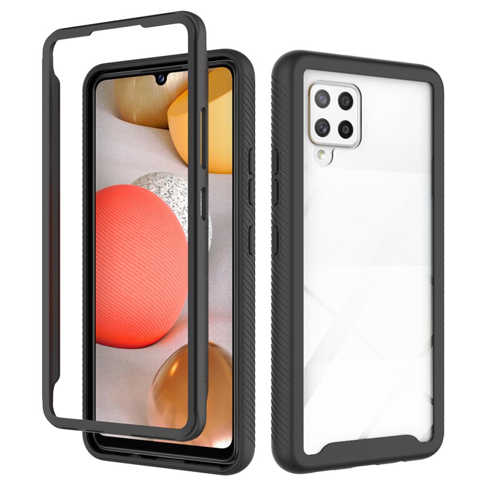 TPU/PC Shockproof Sky Case For Samsung Galaxy A42 5G Funda Coque Transparent Phone Cover Bumper Frame + Clear Shell For Samsung Galaxy A42 5G&No front screen чёрный
TPU/PC Shockproof Sky Case For Samsung Galaxy A42 5G Funda Coque Transparent Phone Cover Bumper Frame + Clear Shell For Samsung Galaxy A42 5G&No front screen чёрный