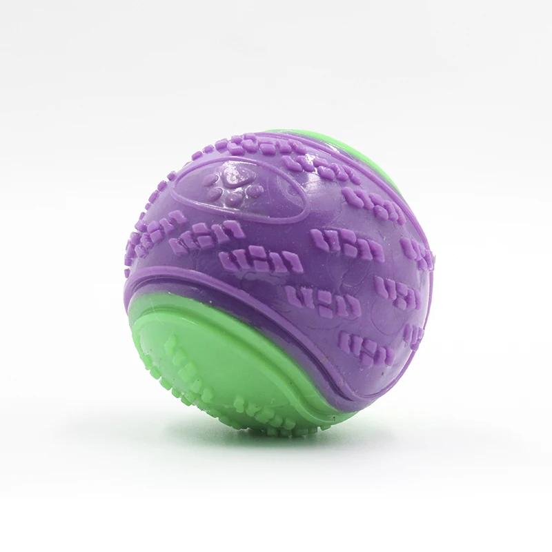 Dogs Interactive Toys Soft TPR Toys for Dog Pet Teeth Cleaning Bite Resistance Squeaky Dog Ball Toy for aggressive chewers фіолетовий
Dogs Interactive Toys Soft TPR Toys for Dog Pet Teeth Cleaning Bite Resistance Squeaky Dog Ball Toy for aggressive chewers фіолетовий